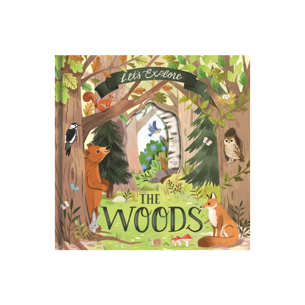 Produktbild för Let's Explore the Woods (bok, board book, eng)