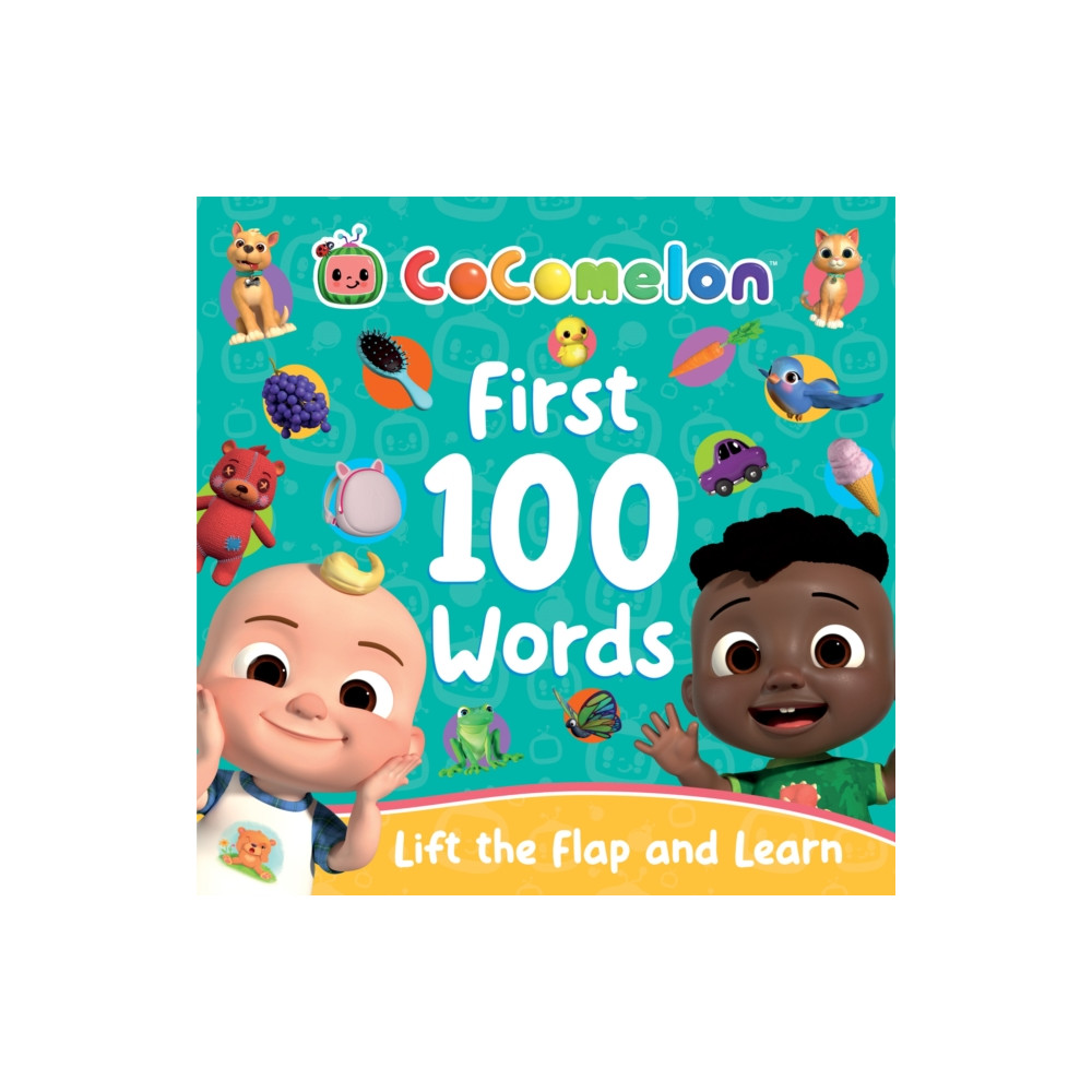 Produktbild för CoComelon First 100 Words Lift-the-Flap Book (bok, board book, eng)
