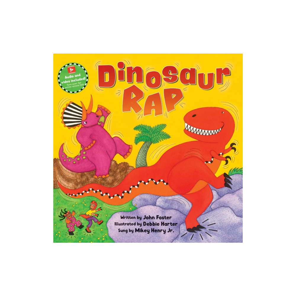 Produktbild för Dinosaur Rap (bok, board book, eng)