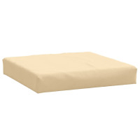 Produktbild för Palldyna melerad beige 60x60x10 cm tyg