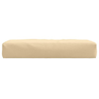 Produktbild för Palldyna melerad beige 60x60x10 cm tyg