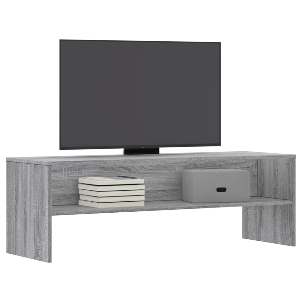 Produktbild för Tv-bänk grå sonoma 120x40x40 cm konstruerat trä