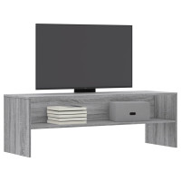 Produktbild för Tv-bänk grå sonoma 120x40x40 cm konstruerat trä