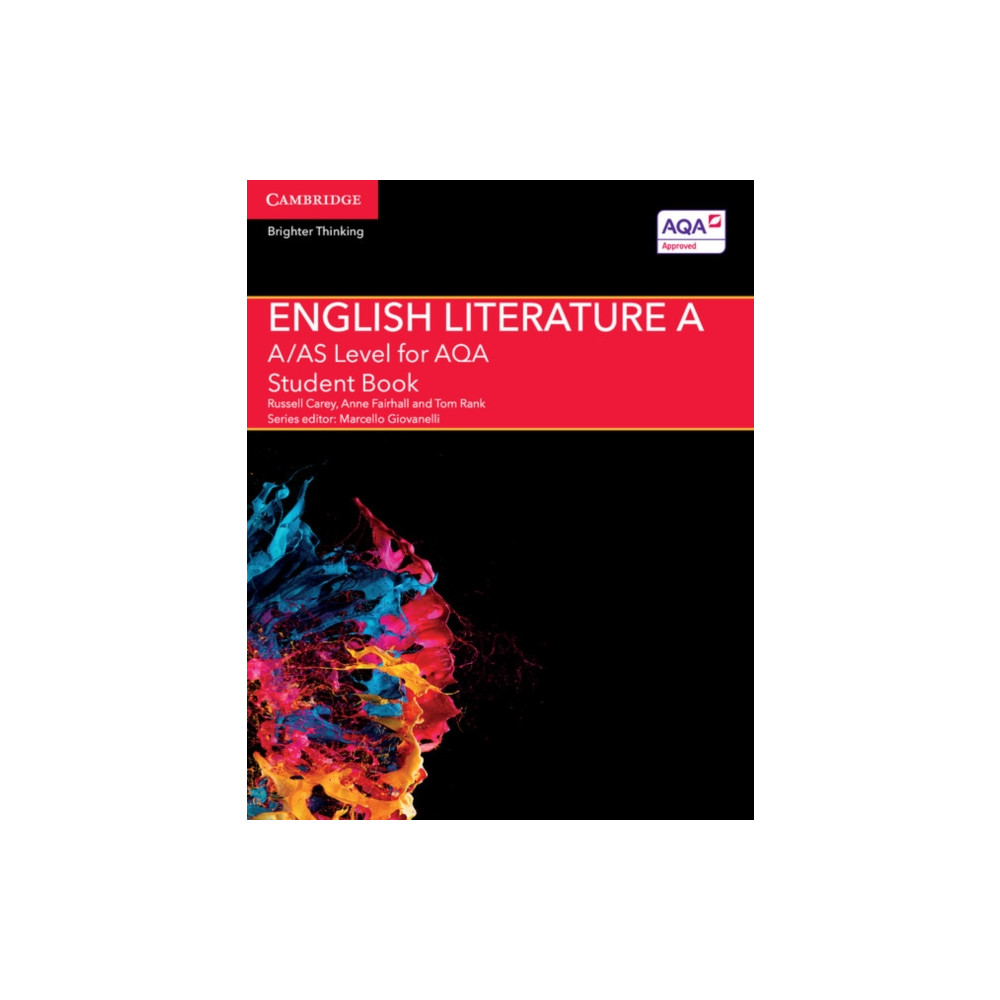 Produktbild för A/AS Level English Literature A for AQA Student Book (häftad, eng)