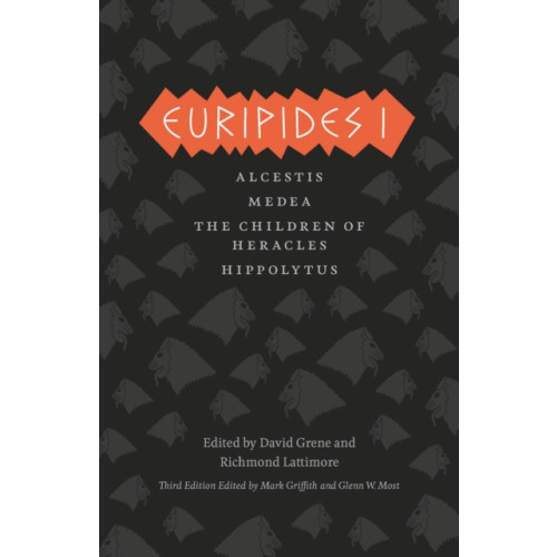 The university of chicago press Euripides I (häftad, eng)