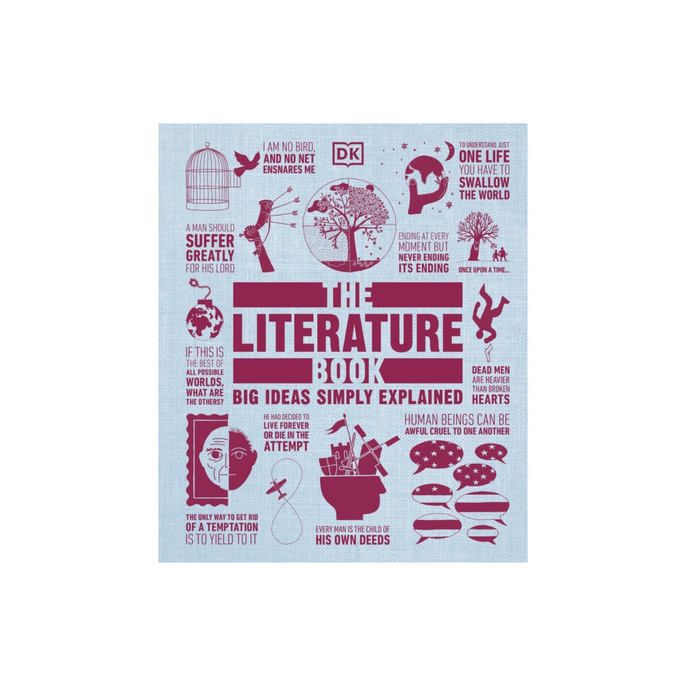 Produktbild för The Literature Book (inbunden, eng)