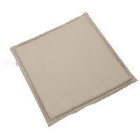 Produktbild för Sittdynor för trädgården 2 st taupe 45x45x2 cm fyrkantig