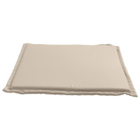 Produktbild för Sittdynor för trädgården 2 st taupe 45x45x2 cm fyrkantig