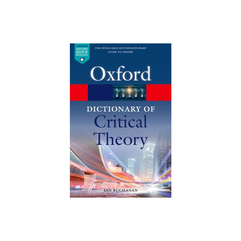 Produktbild för A Dictionary of Critical Theory (häftad, eng)