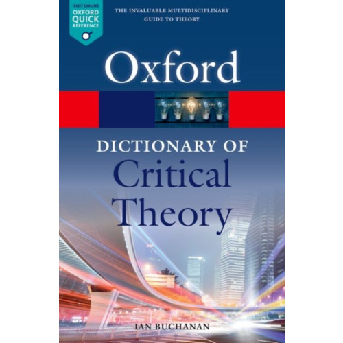 Oxford University Press A Dictionary of Critical Theory (häftad, eng)