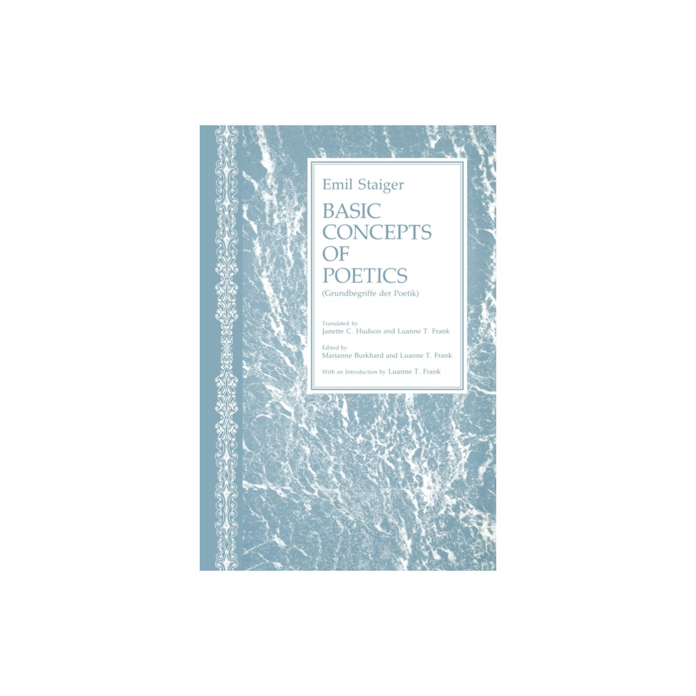 Produktbild för Basic Concepts of Poetics (häftad, eng)