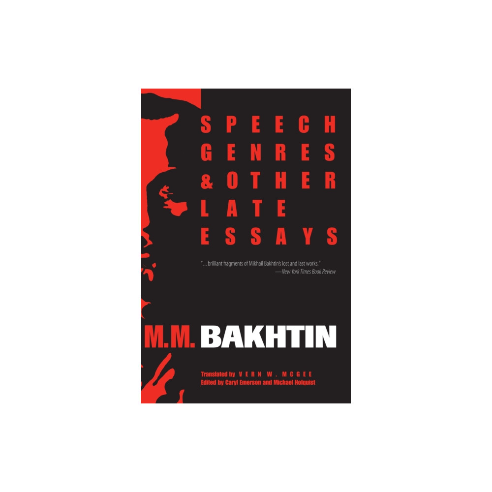 Produktbild för Speech Genres and Other Late Essays (häftad, eng)