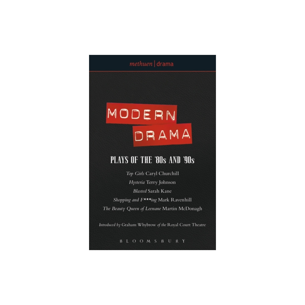 Produktbild för Modern Drama: Plays of the '80s and '90s (häftad, eng)