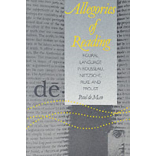 Yale university press Allegories of Reading (häftad, eng)