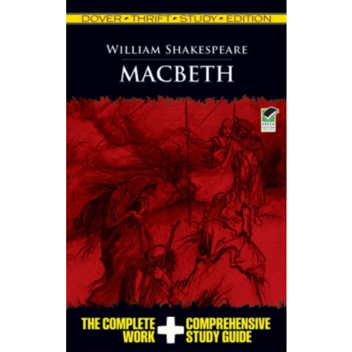 Dover publications inc. Macbeth Thrift Study Edition (inbunden, eng)