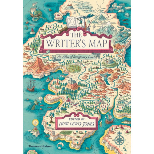 Thames & Hudson Ltd The Writer's Map (inbunden, eng)