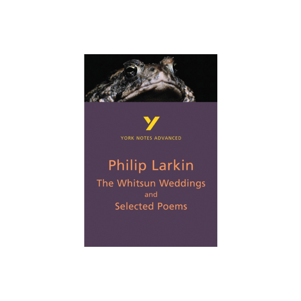 Produktbild för The Whitsun Weddings and Selected Poems (York Notes Advanced) English Literature Study Guide - for 2026, 2027 exams (häftad, eng)