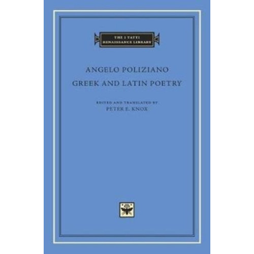 Harvard university press Greek and Latin Poetry (inbunden, eng)