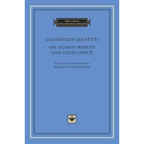 Harvard university press On Human Worth and Excellence (inbunden, eng)