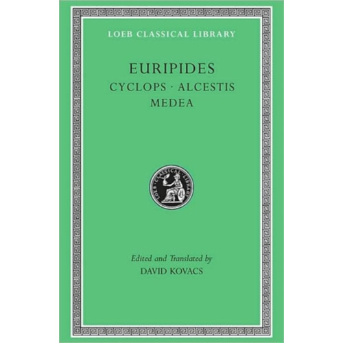 Harvard university press Cyclops. Alcestis. Medea (inbunden, eng)