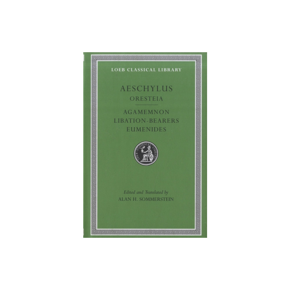 Produktbild för Oresteia: Agamemnon. Libation-Bearers. Eumenides (inbunden, eng)