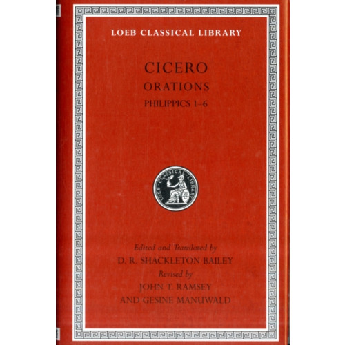 Harvard university press Philippics 1–6 (inbunden, eng)