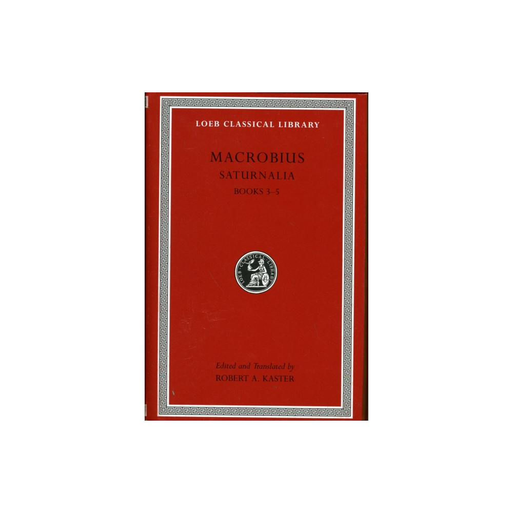 Produktbild för Saturnalia, Volume II (inbunden, eng)