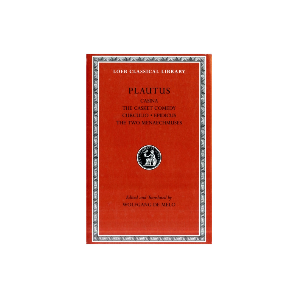 Produktbild för Casina. The Casket Comedy. Curculio. Epidicus. The Two Menaechmuses (inbunden, eng)