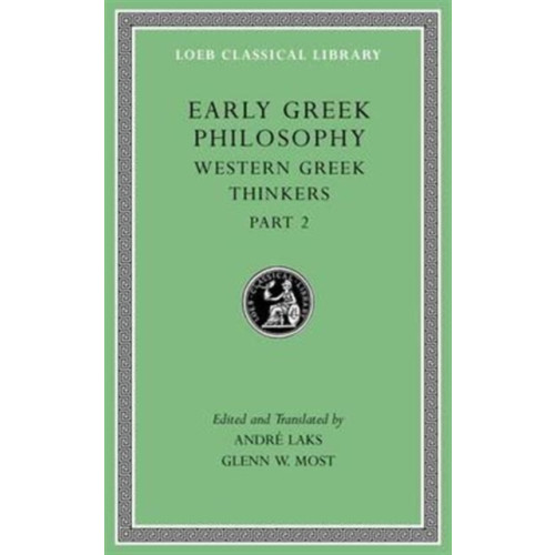 Harvard university press Early Greek Philosophy, Volume V (inbunden, eng)