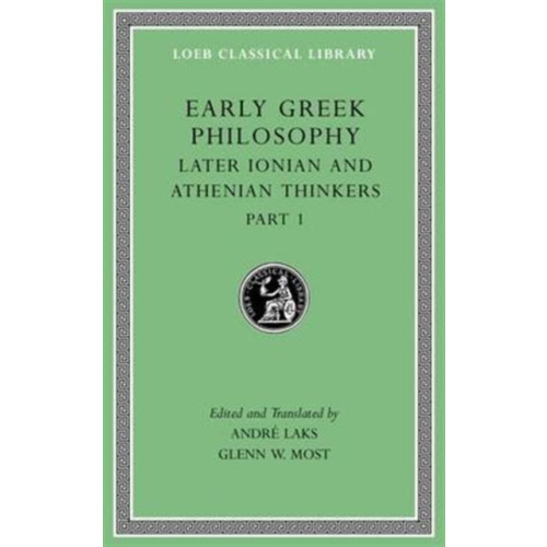 Harvard university press Early Greek Philosophy, Volume VI (inbunden, eng)