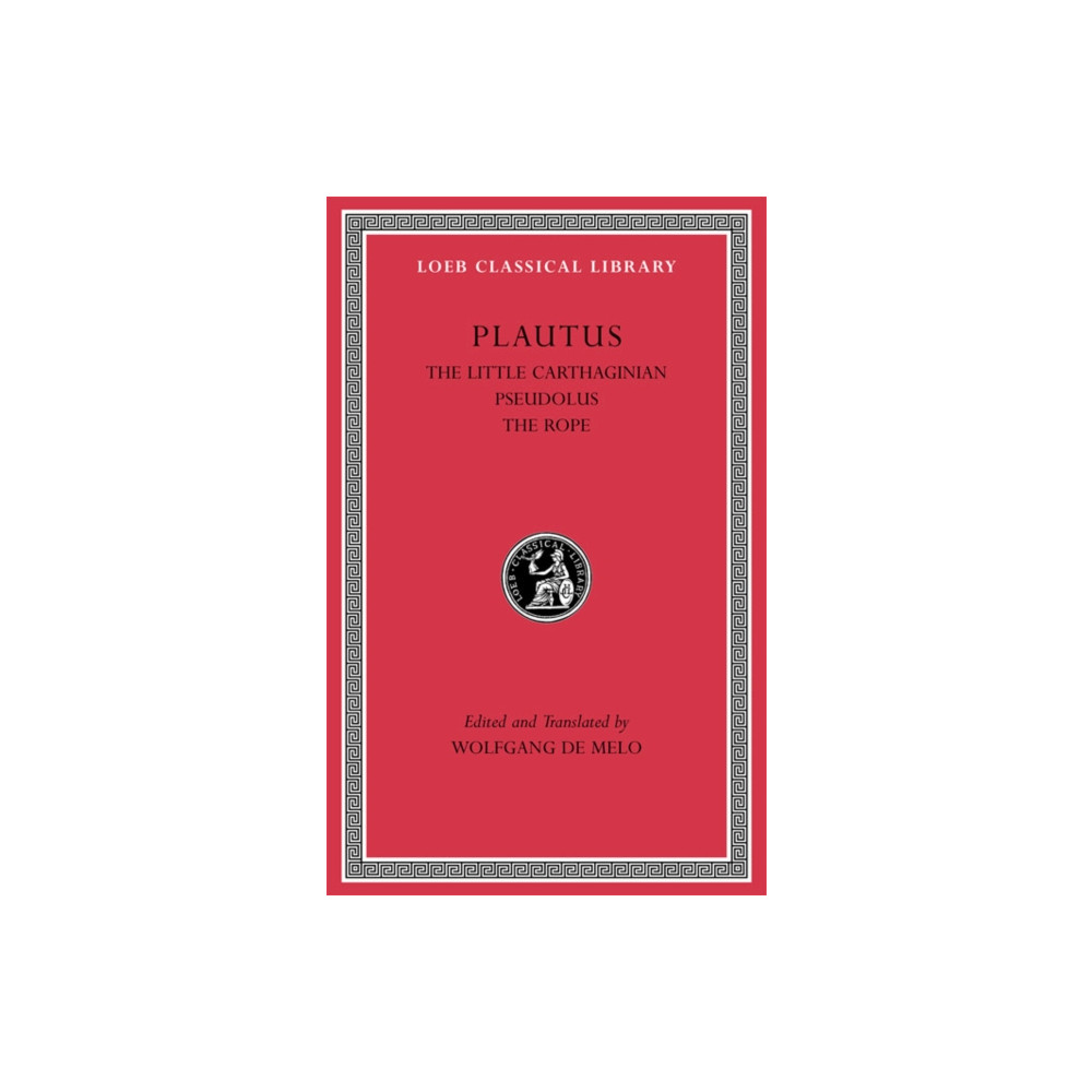 Produktbild för The Little Carthaginian. Pseudolus. The Rope (inbunden, eng)