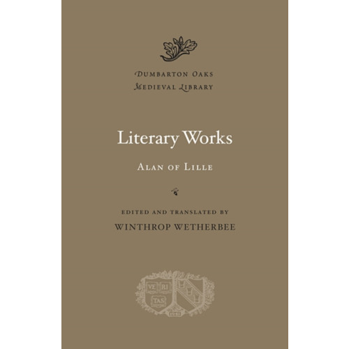 Harvard university press Literary Works (inbunden, eng)