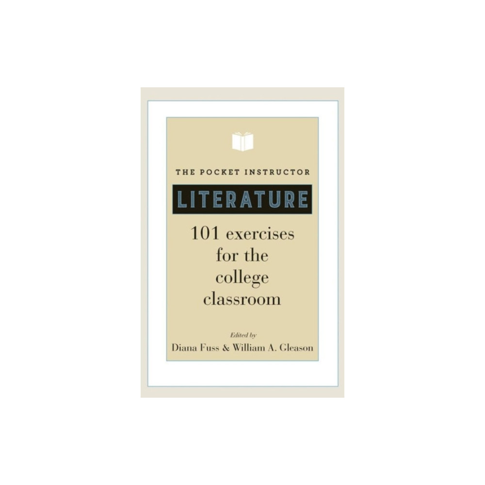 Produktbild för The Pocket Instructor: Literature (häftad, eng)