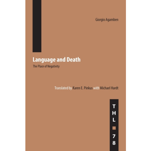 University of Minnesota Press Language and Death (häftad, eng)