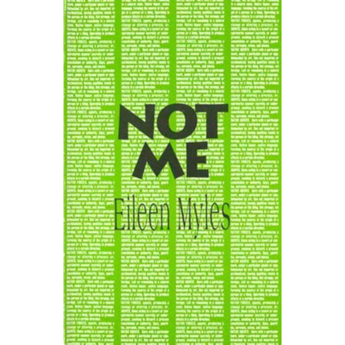 Mit press ltd Not Me (häftad, eng)