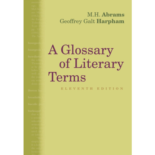Cengage Learning, Inc A Glossary of Literary Terms (häftad, eng)