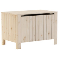 Produktbild för Förvaringslåda med lock RANA 80x49x54 cm massiv furu