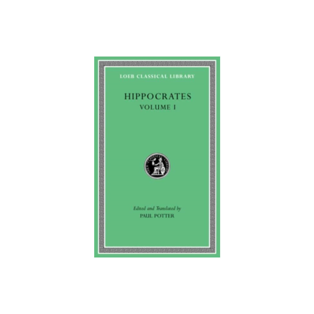 Produktbild för Hippocrates, Volume I (inbunden, eng)