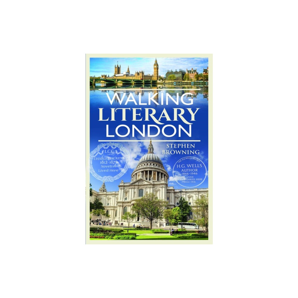 Produktbild för Walking Literary London (häftad, eng)