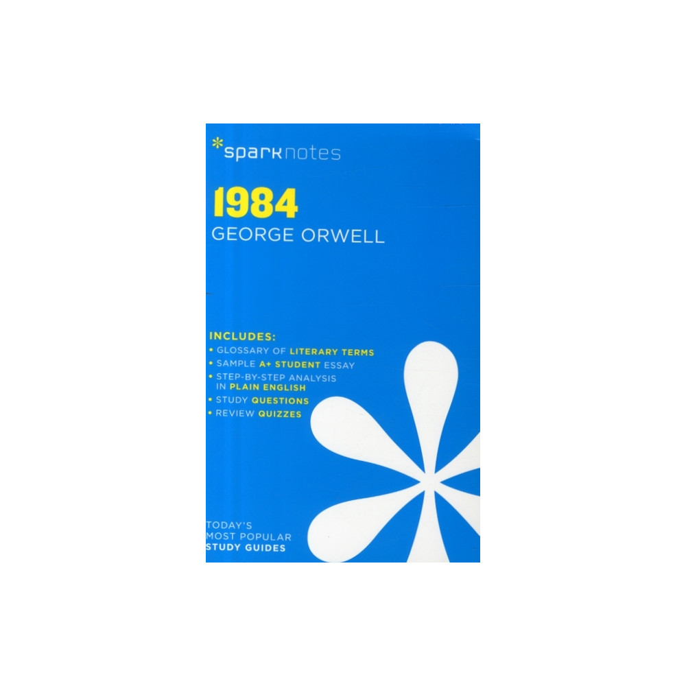 Produktbild för 1984 SparkNotes Literature Guide (häftad, eng)