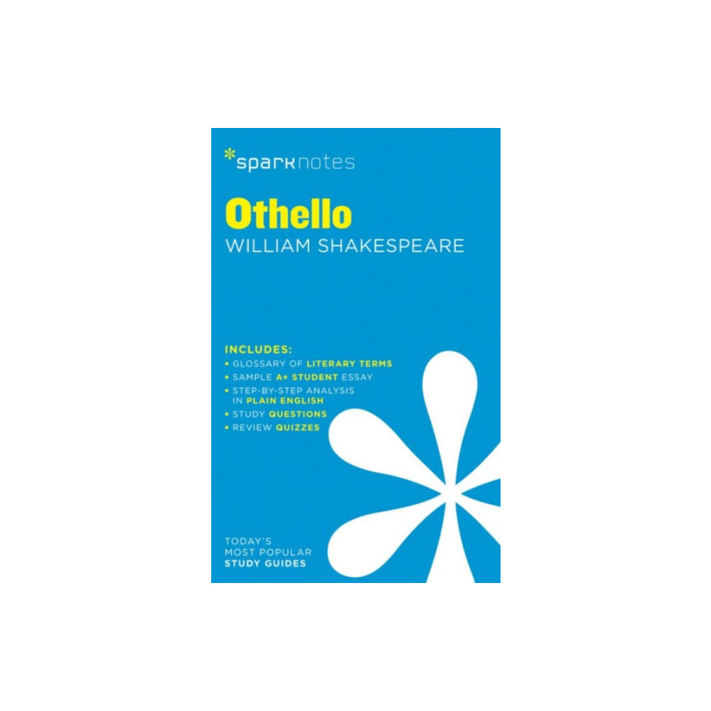 Produktbild för Othello SparkNotes Literature Guide (häftad, eng)