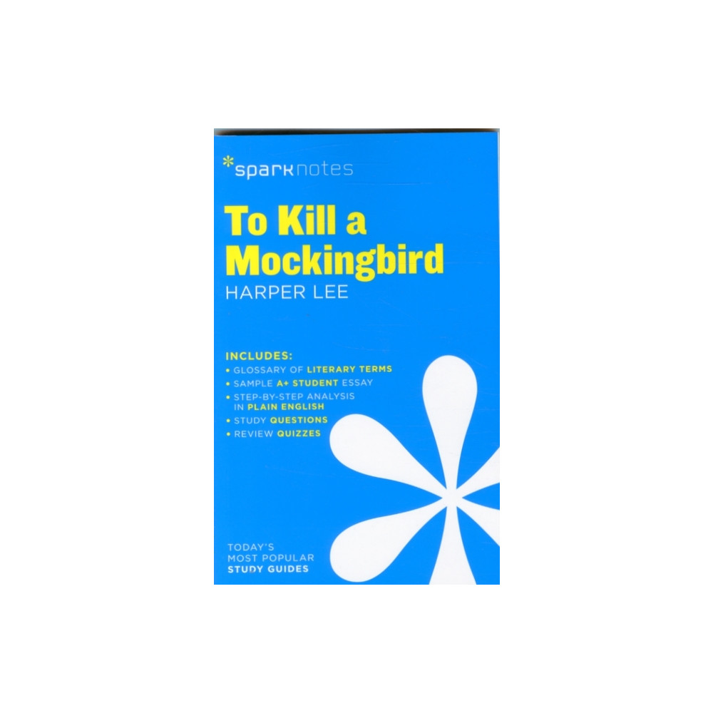 Produktbild för To Kill a Mockingbird SparkNotes Literature Guide (häftad, eng)