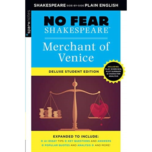 Union Square & Co. Merchant of Venice: No Fear Shakespeare Deluxe Student Edition (häftad, eng)