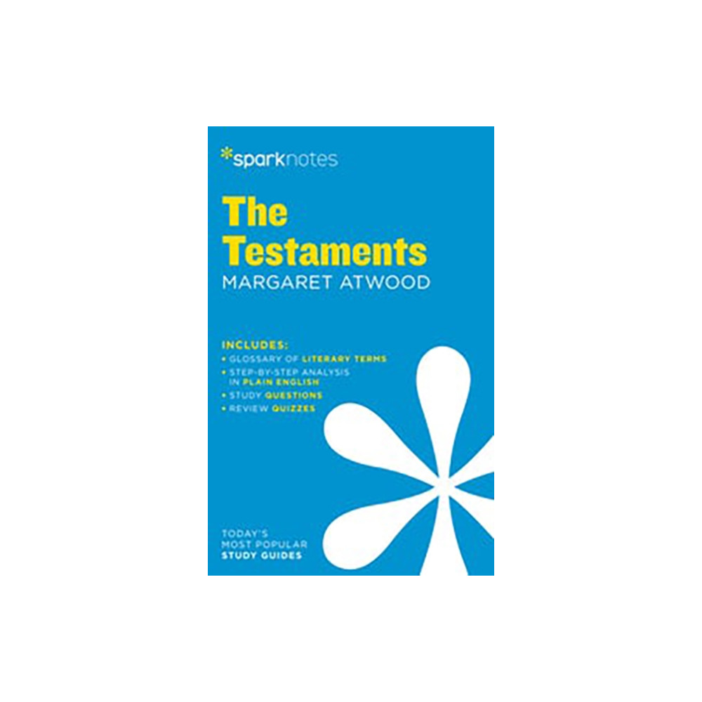 Produktbild för The Testaments SparkNotes Literature Guide (häftad, eng)