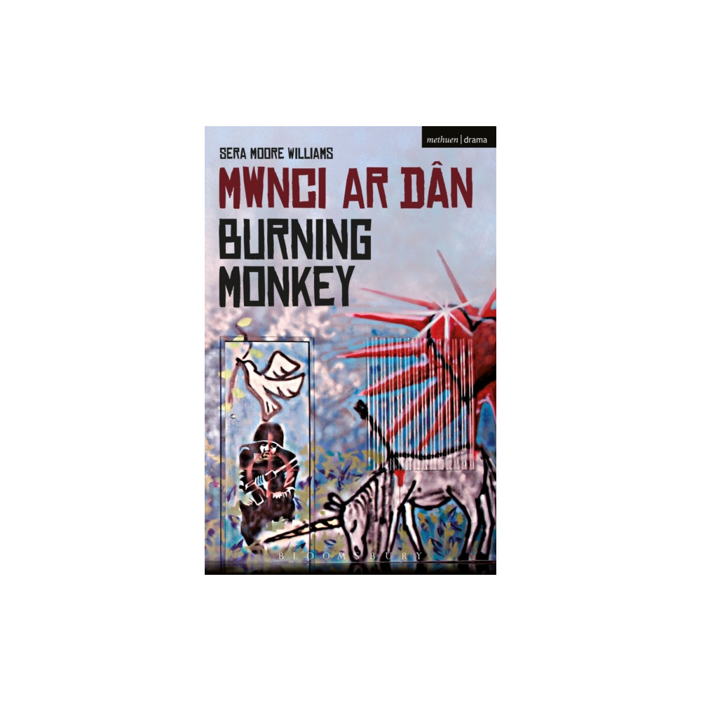 Produktbild för Burning Monkey (häftad, eng)