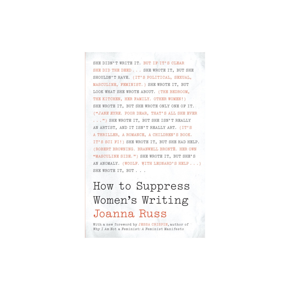 Produktbild för How to Suppress Women's Writing (häftad, eng)