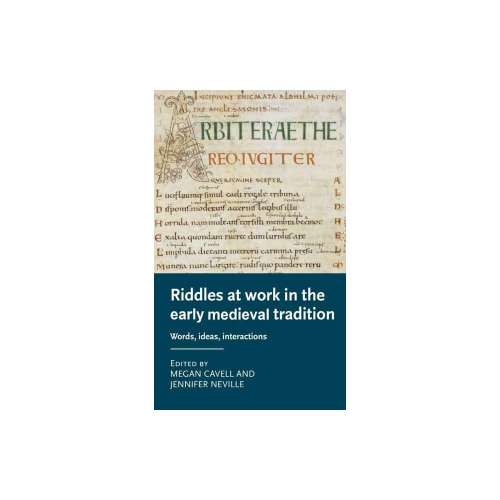 Produktbild för Riddles at Work in the Early Medieval Tradition (häftad, eng)