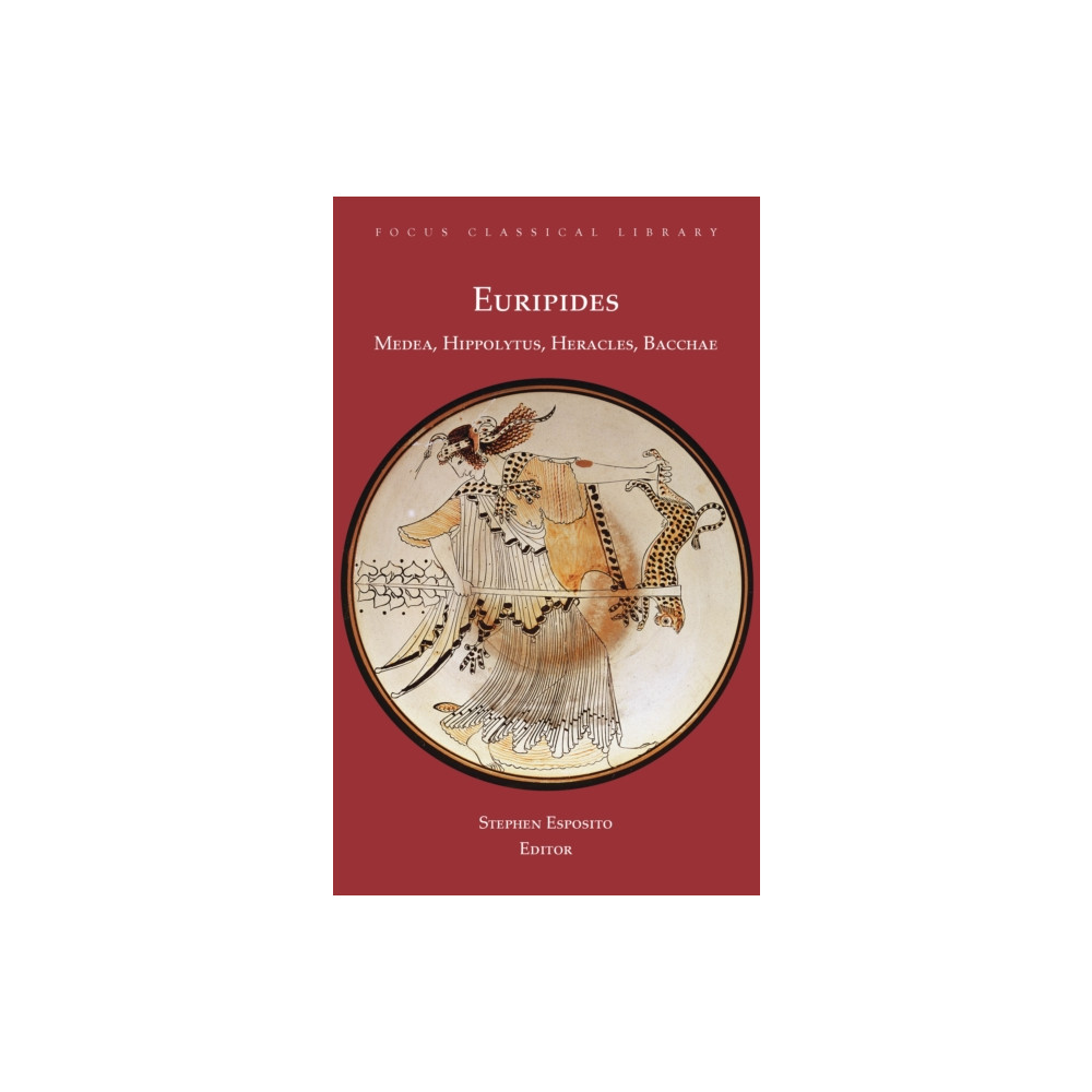 Produktbild för Medea, Hippolytus, Heracles, Bacchae (häftad, eng)