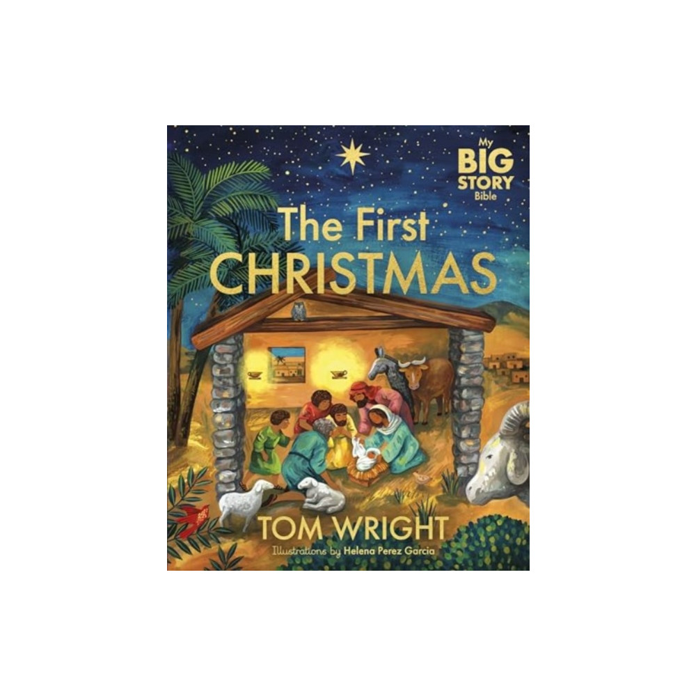 Produktbild för My Big Story Bible: The First Christmas (inbunden, eng)