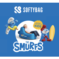 Produktbild för Softybag Chair Kids Smurf